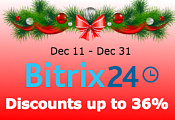 New Year 2017 Sale of Bitrix24